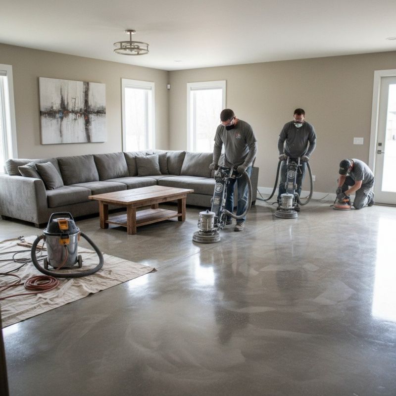 Different Finish Options For Concrete Floor Installations